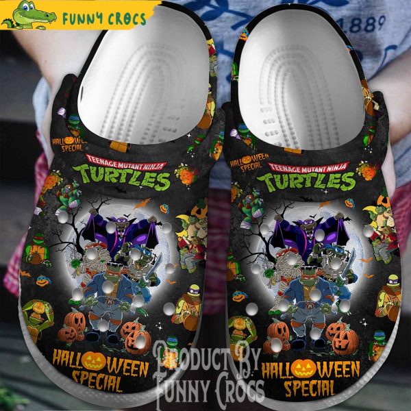 Halloween Costume Ninja Turtle Crocs Clogs