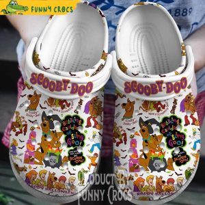 Happy Halloween Scooby Doo Crocs Clog Shoes