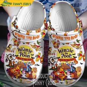 Happy Halloween Winnie The Pooh Crocs Clogs 1