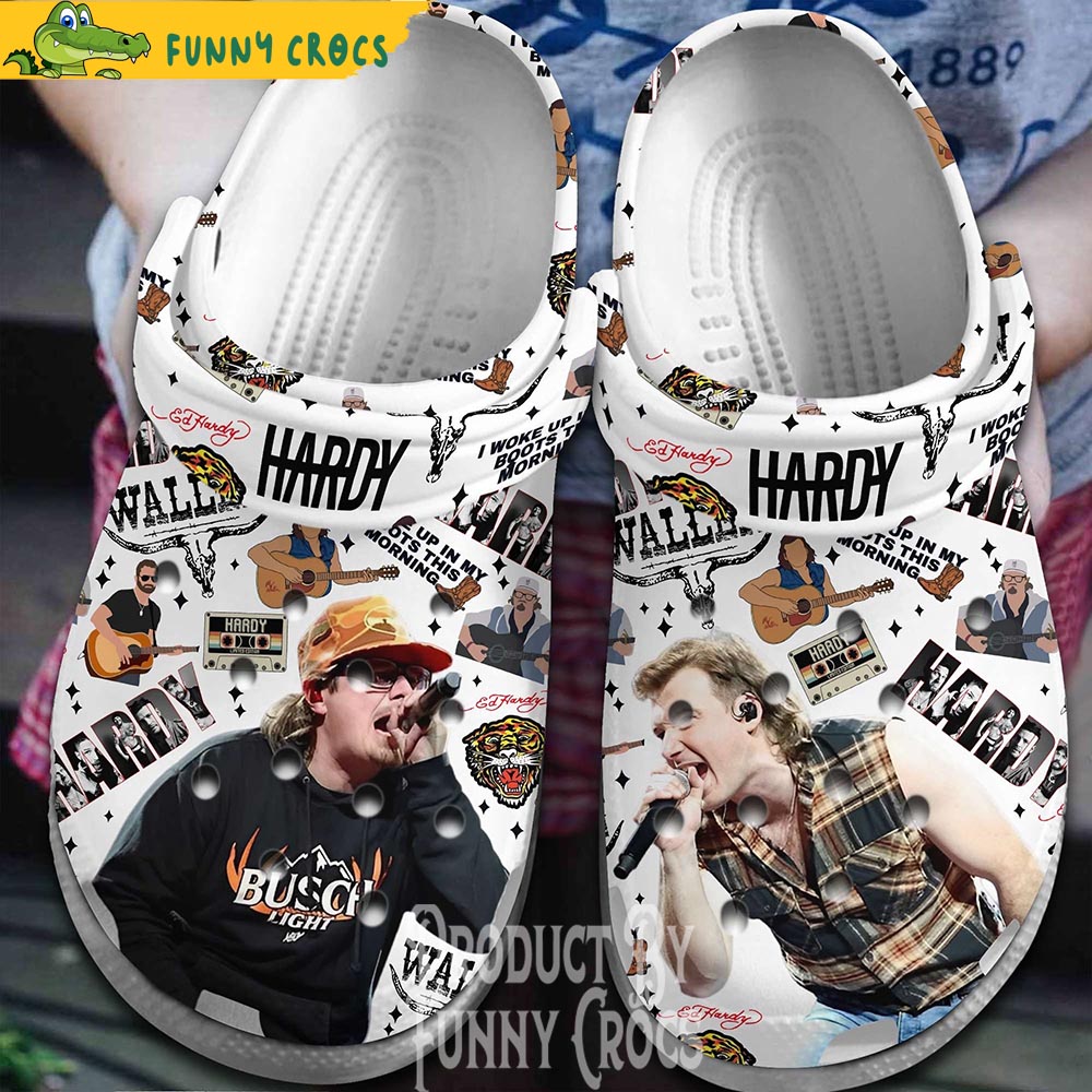 Hardy Country Singer Music Crocs