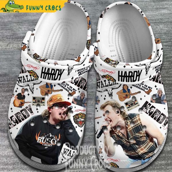 Hardy Country Singer Music Crocs