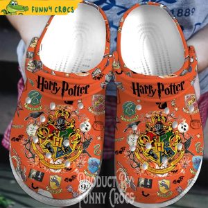 Harry Potter Halloween Pumpkin Crocs Shoes 1