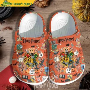 Harry Potter Halloween Pumpkin Crocs Shoes 2
