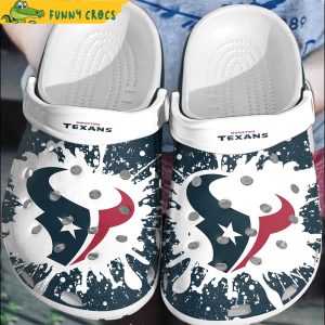 Houston Texans Crocs Clog Shoes