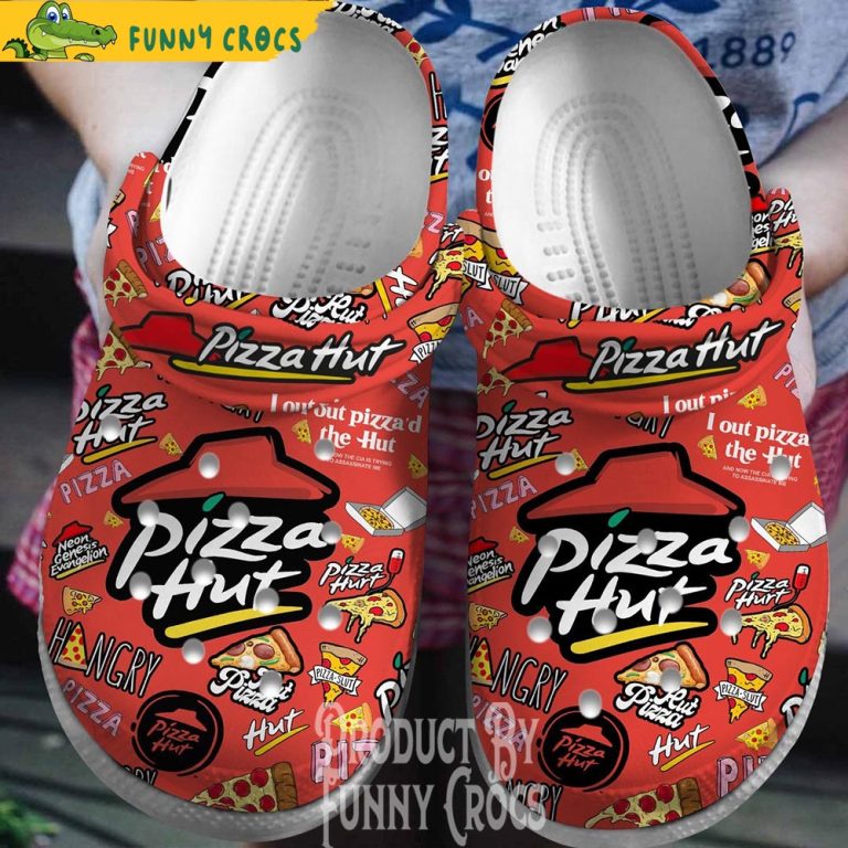 Pizza Hut New Pizza Food Crocs Shoes - Discover Comfort And Style Clog ...