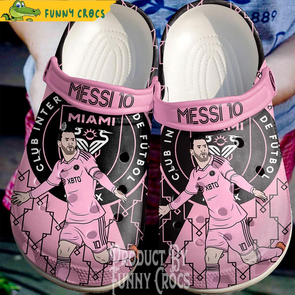 Inter Miami Lionel Messi Crocs Clogs