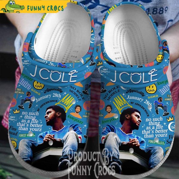 J Cole Rapper Music Crocs