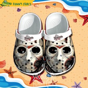 Jason Voorhees Mask Halloween Crocs