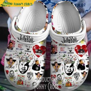 Jelly Roll Country Singer Music Crocs 1