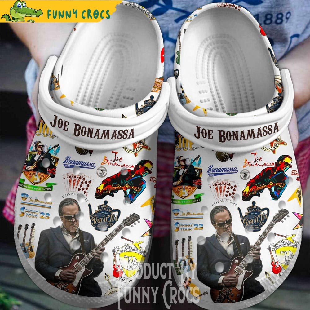 Joe Bonamassa Tour 2023 Music Crocs Shoes