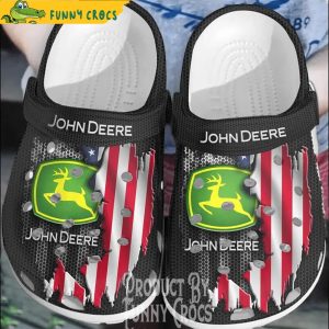 John Deere American Crocs Clogs