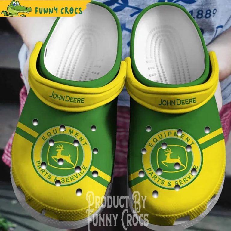 John Deere Crocs Clogs Shoes - Step into style with Funny Crocs