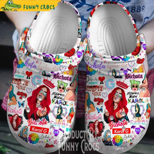 Karol G Crocs - Discover Comfort And Style Clog Shoes With Funny Crocs