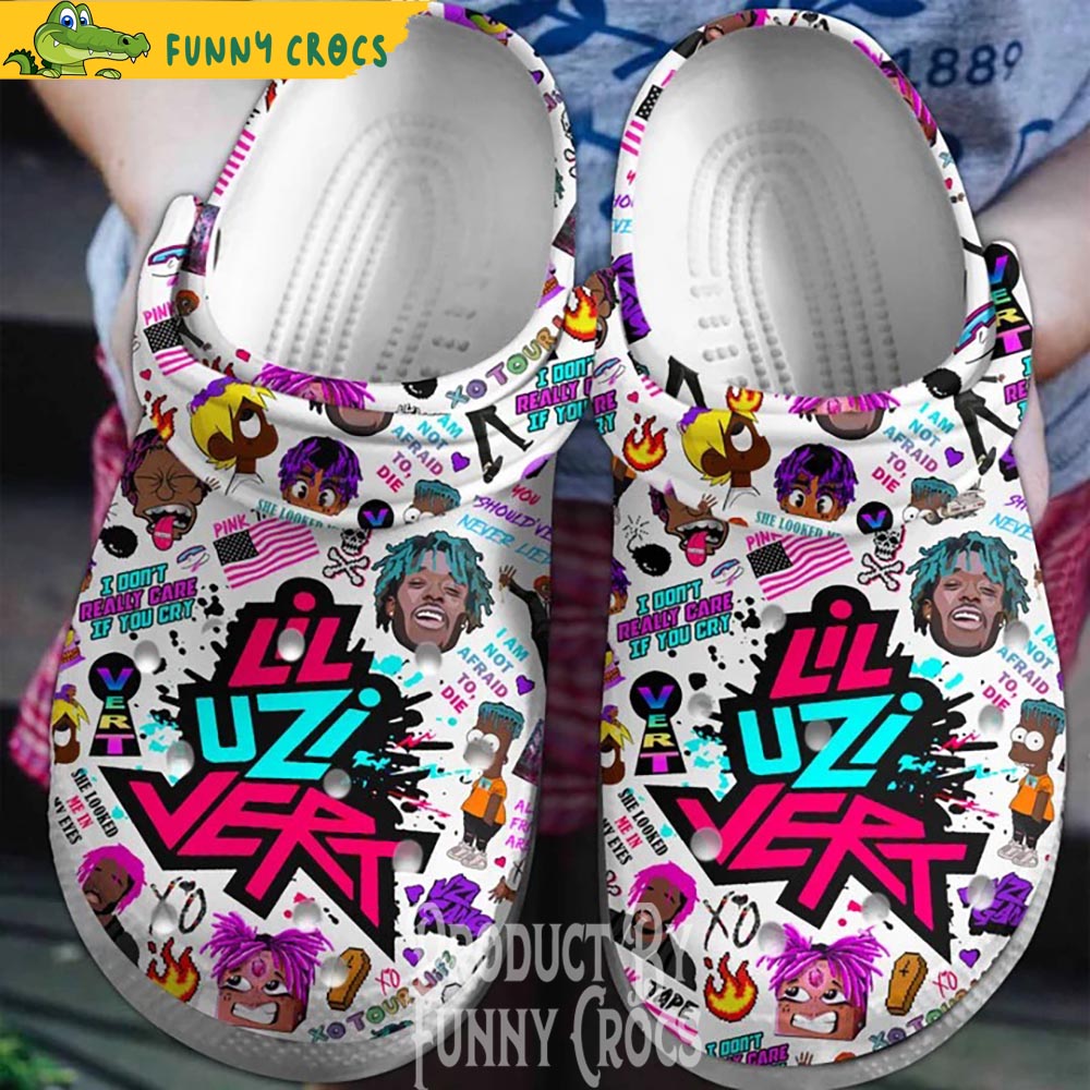 Lil Uzi Vert Diamond Music Crocs Shoes