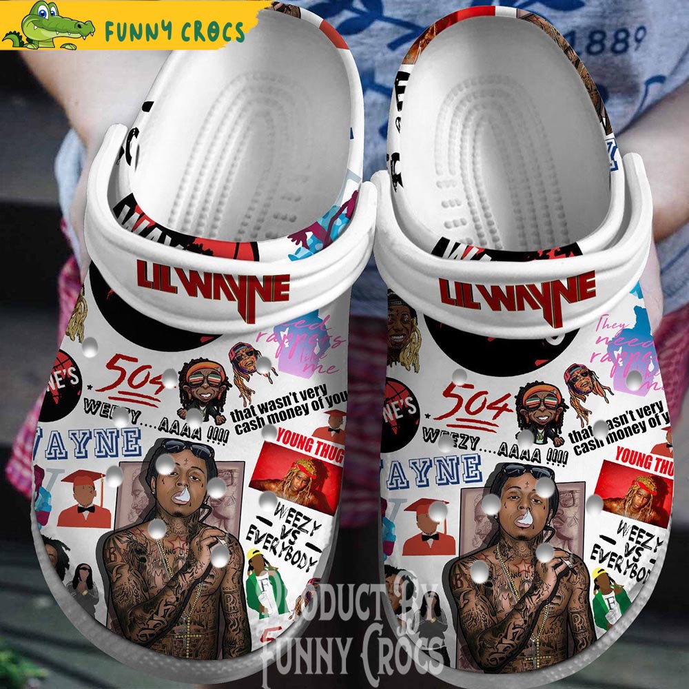 Lollipop Lil Wayne Rapper Music Crocs