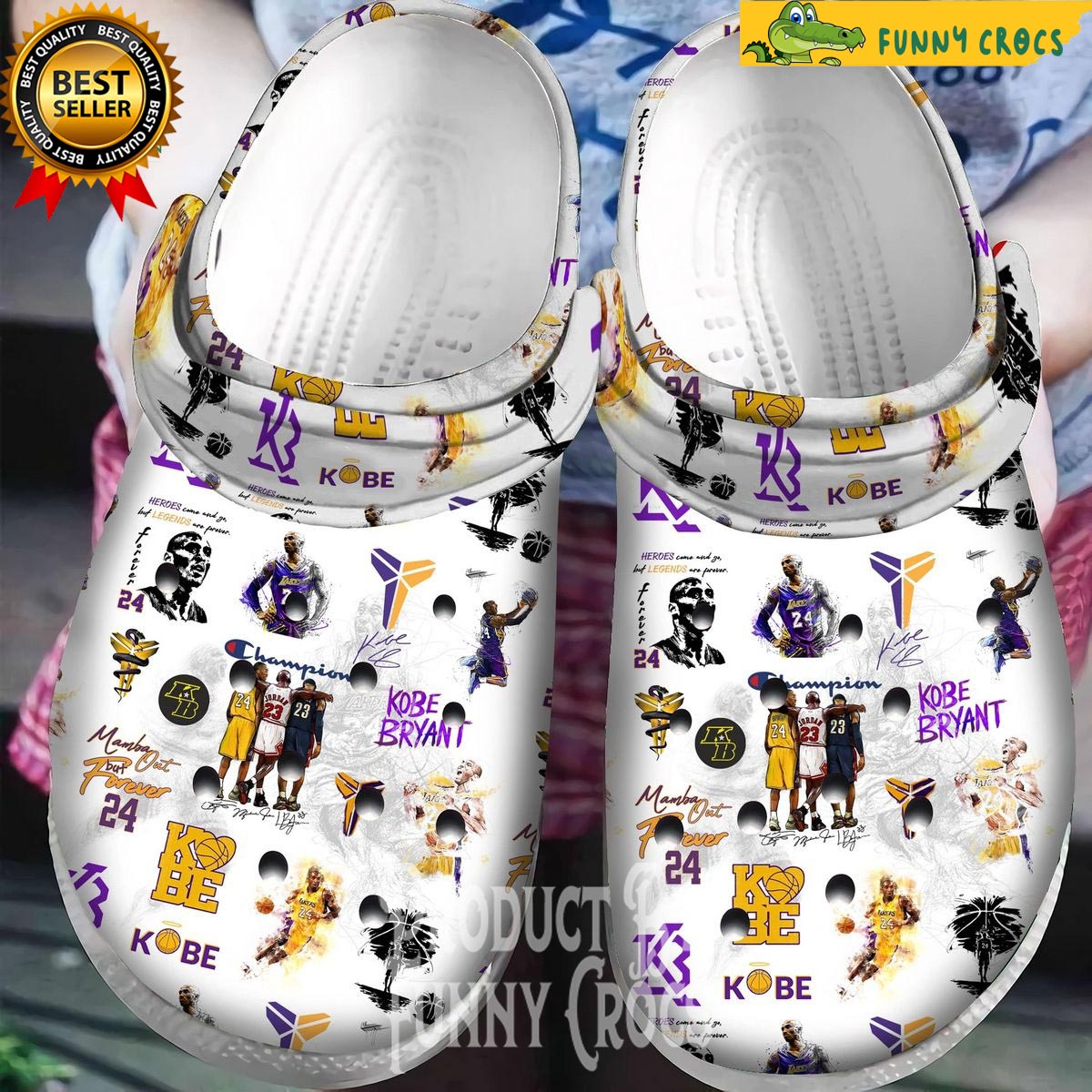 adidas Toddlers' Kobe Bryant Los Angeles Lakers Warriors Name And
