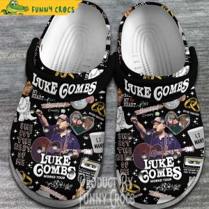 Luke Combs World Tour Crocs Shoes 1