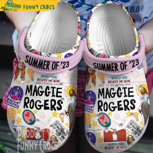 Maggie Rogers Tour Crocs Clogs 2