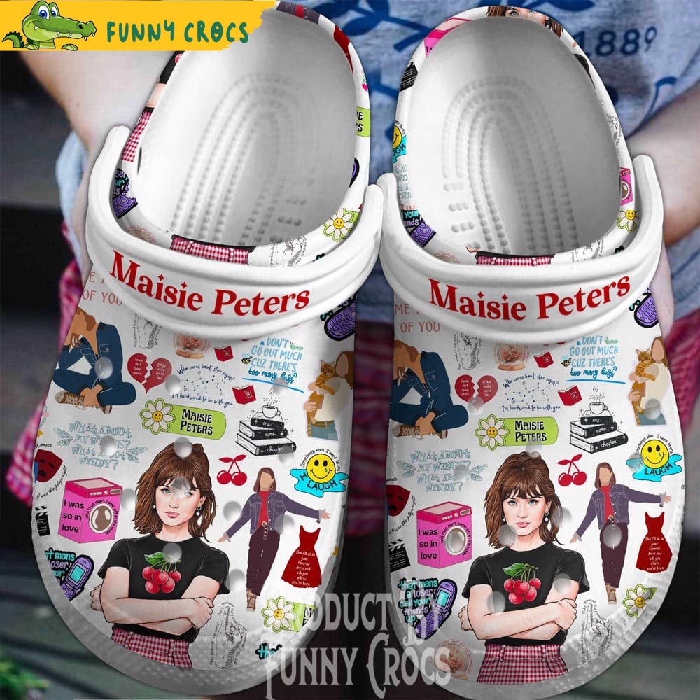 Maisie Peters Music Crocs Shoes