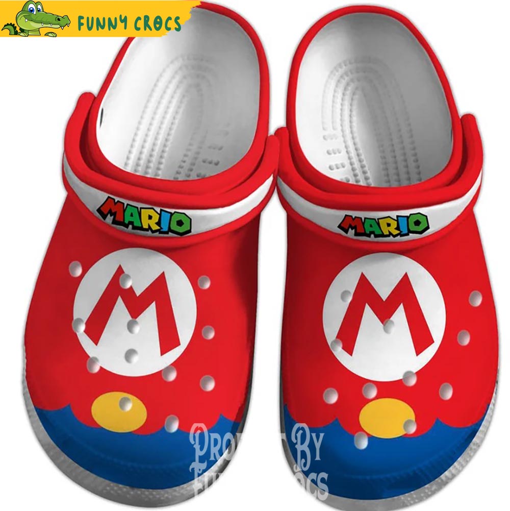 Mario Crocs , Mario Gifts - Discover Comfort And Style Clog Shoes With ...