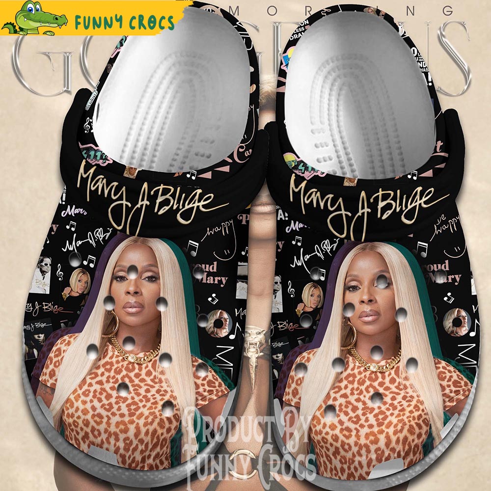 Mary J Blige Real Love Music Crocs