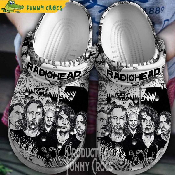 Members Of Radiohead Music Crocs