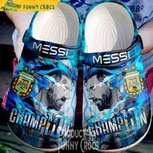 Lionel Messi Champions Crocs