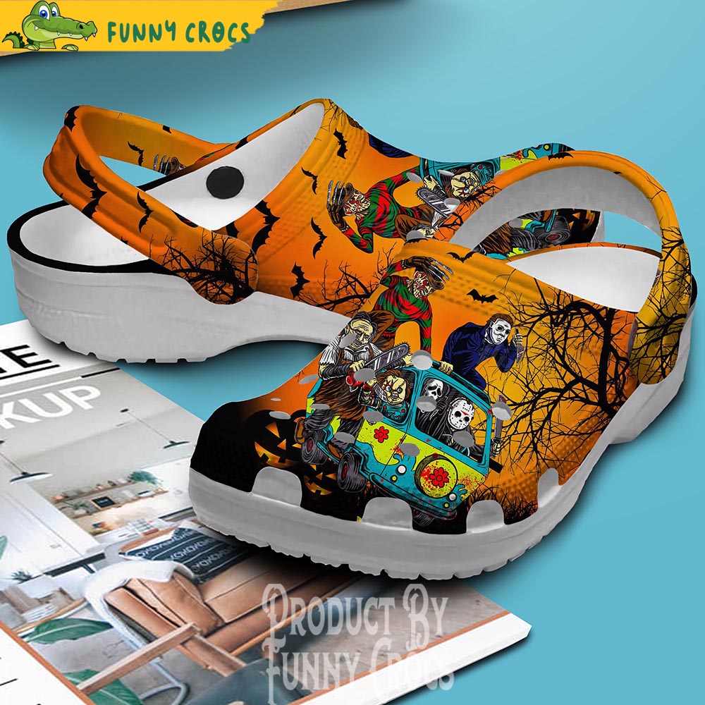 Michael Myers Friends Halloween Clogs Crocs - Discover Comfort And ...