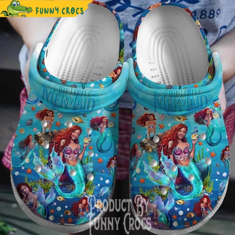 Movie The Little Mermaid Crocs - Discover Comfort And Style Clog Shoes 