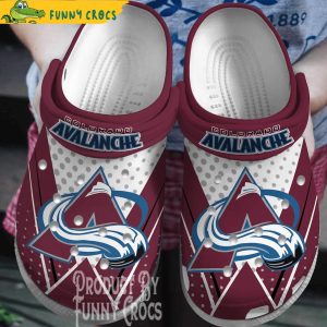 NHL Colorado Avalanche Crocs Shoes