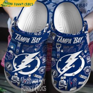 NHL Tampa Bay Lightning Crocs Slippers