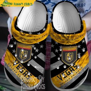 NHL Vegas Golden Knights Crocs Shoes