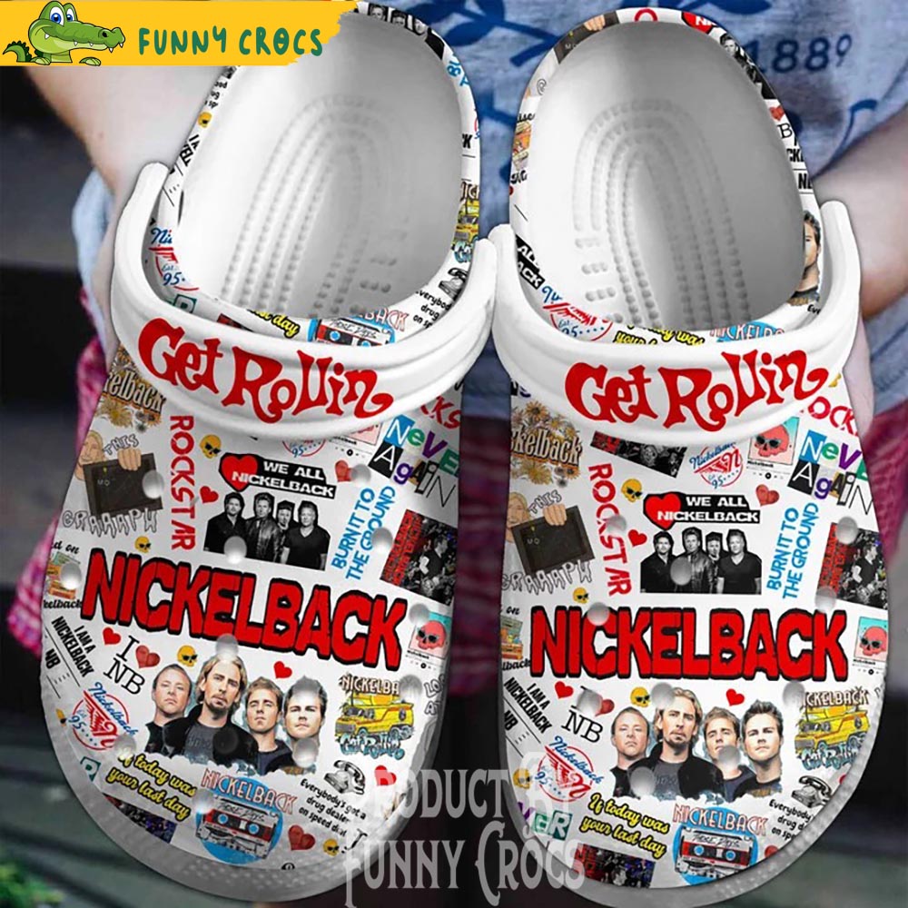 Nickelback Band Music Crocs Shoes
