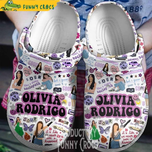 Olivia Rodrigo Sour Music Crocs