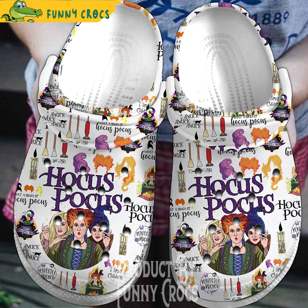 Personalized Hocus Pocus Crocs, Hocus Pocus Gifts
