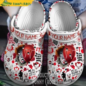 Personalized It Pennywise Movie Halloween Crocs