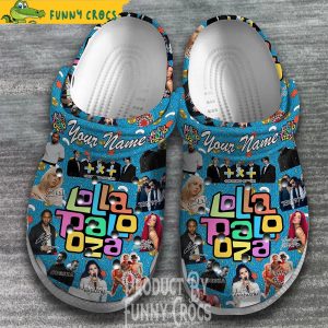 Personalized Lollapalooza 2023 Music Crocs