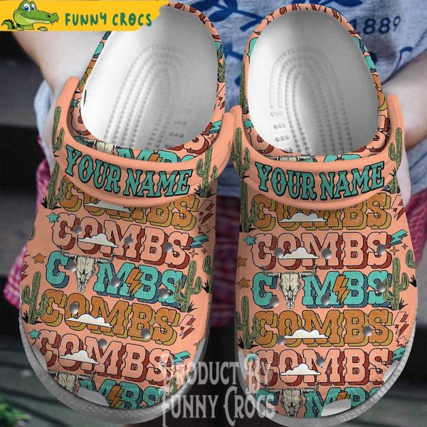 Personalized Luke Combs Music Crocs Shoes