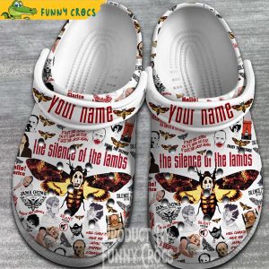 Personalized The Silence Of The Lambs Crocs Clogs