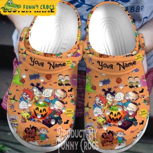 Personalized Trick Or Treat Rugrats Crocs