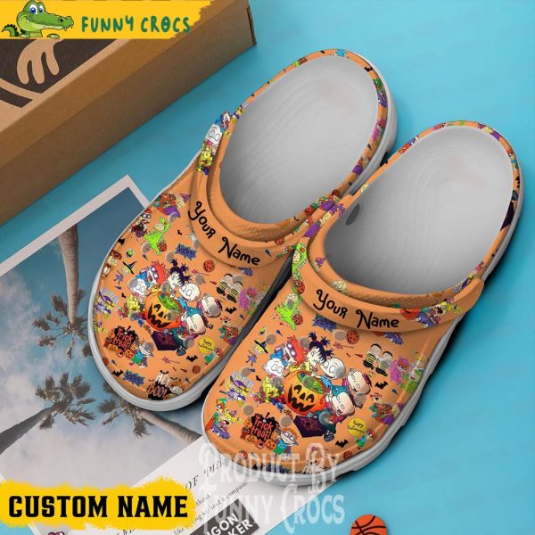 Personalized Trick Or Treat Rugrats Crocs