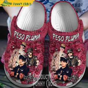 Peso Pluma Music Crocs Crocband Shoes 1