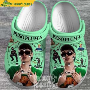 Peso Pluma Singer Crocs Clogs 1