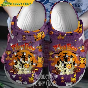 Pikaboo Halloween Crocs Clogs 2