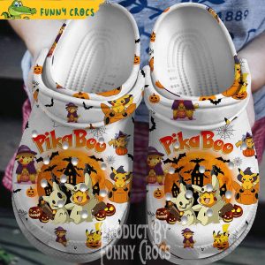 Pikaboo Halloween Crocs Shoes 1