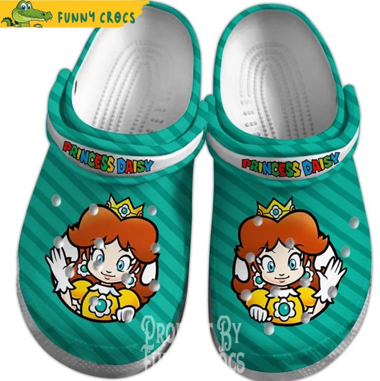 Princess Daisy , Super Mario Crocs - Discover Comfort And Style Clog ...