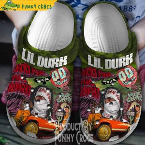 Rapper Lil Durk Music Crocs 1