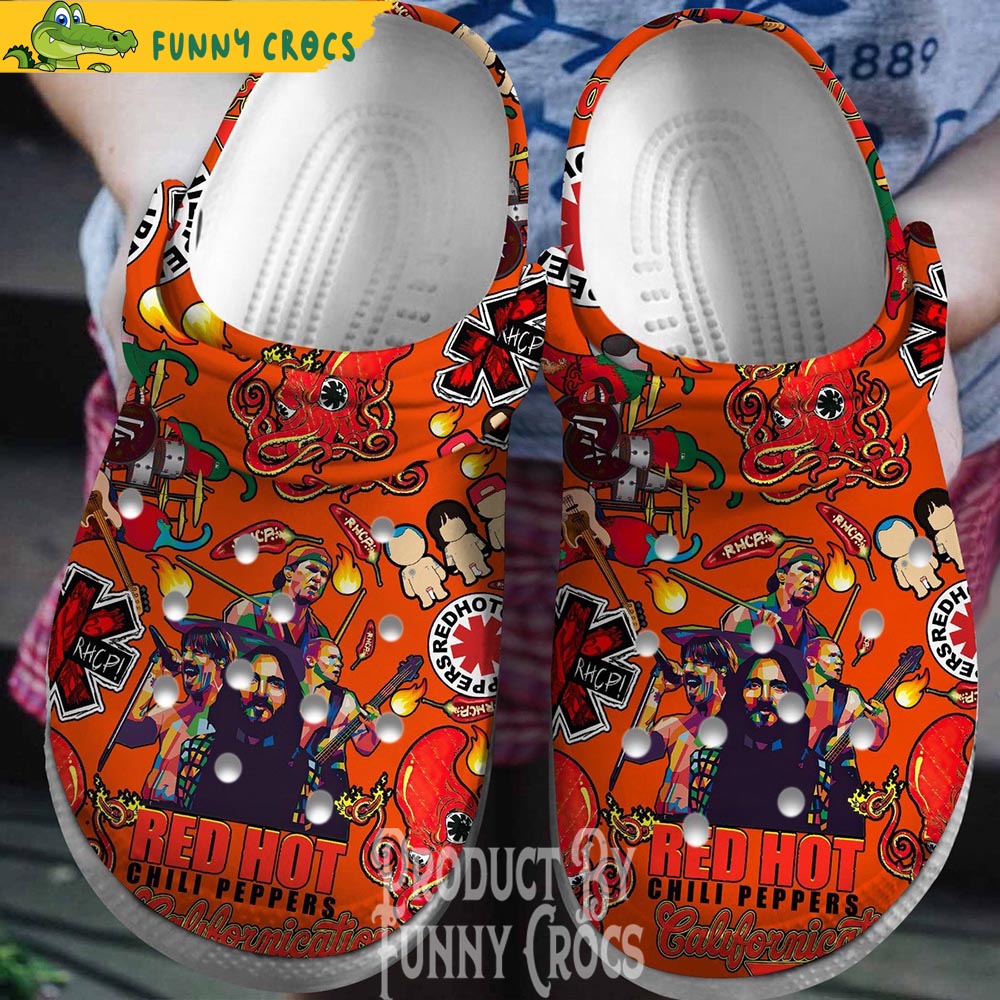 Red Hot Chili Peppers Band Members Crocs Clogs - Discover Comfort And ...