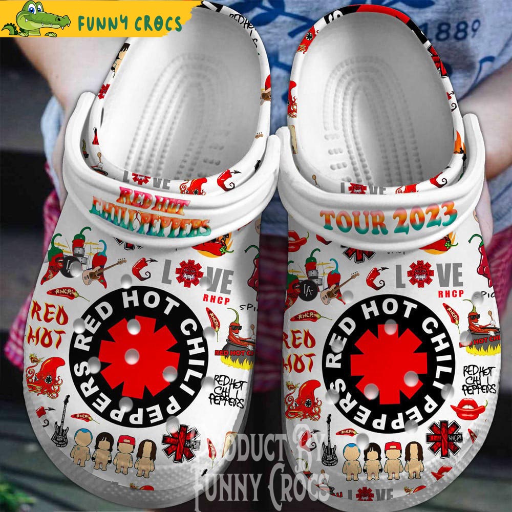 Red Hot Chili Peppers Tour 2023 Music Crocs