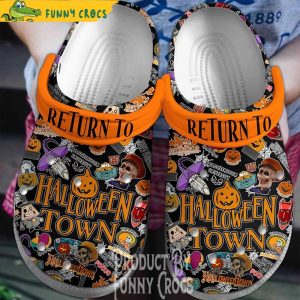 Return To Halloweentown Crocs Shoes